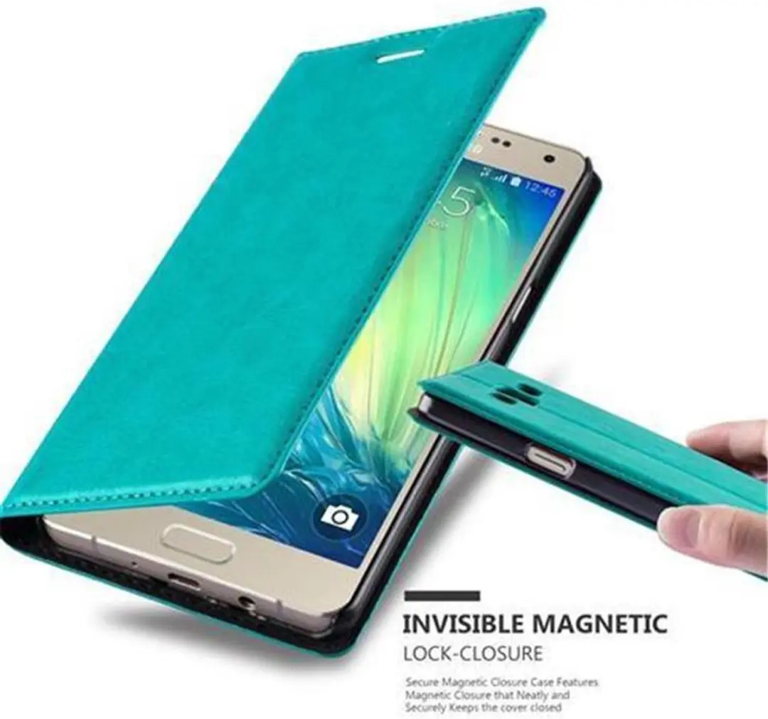 Cadorabo Hoesje geschikt voor Samsung Galaxy A5 2015 in BENZINE TURKOOIS