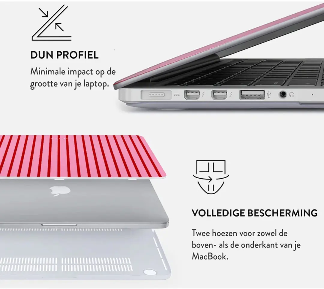 Burga Hard Case MacBook Air 13 M2 A2681 - Favorite Bikini - afbeelding 3 van 5