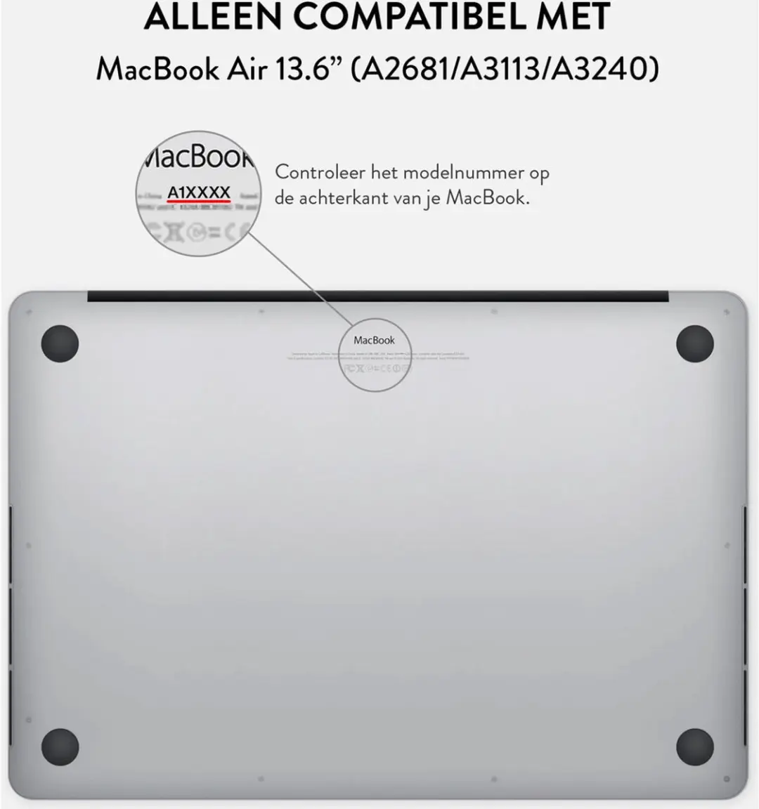 Burga Hard Case MacBook Air 13 M2 A2681 - Favorite Bikini - afbeelding 5 van 5