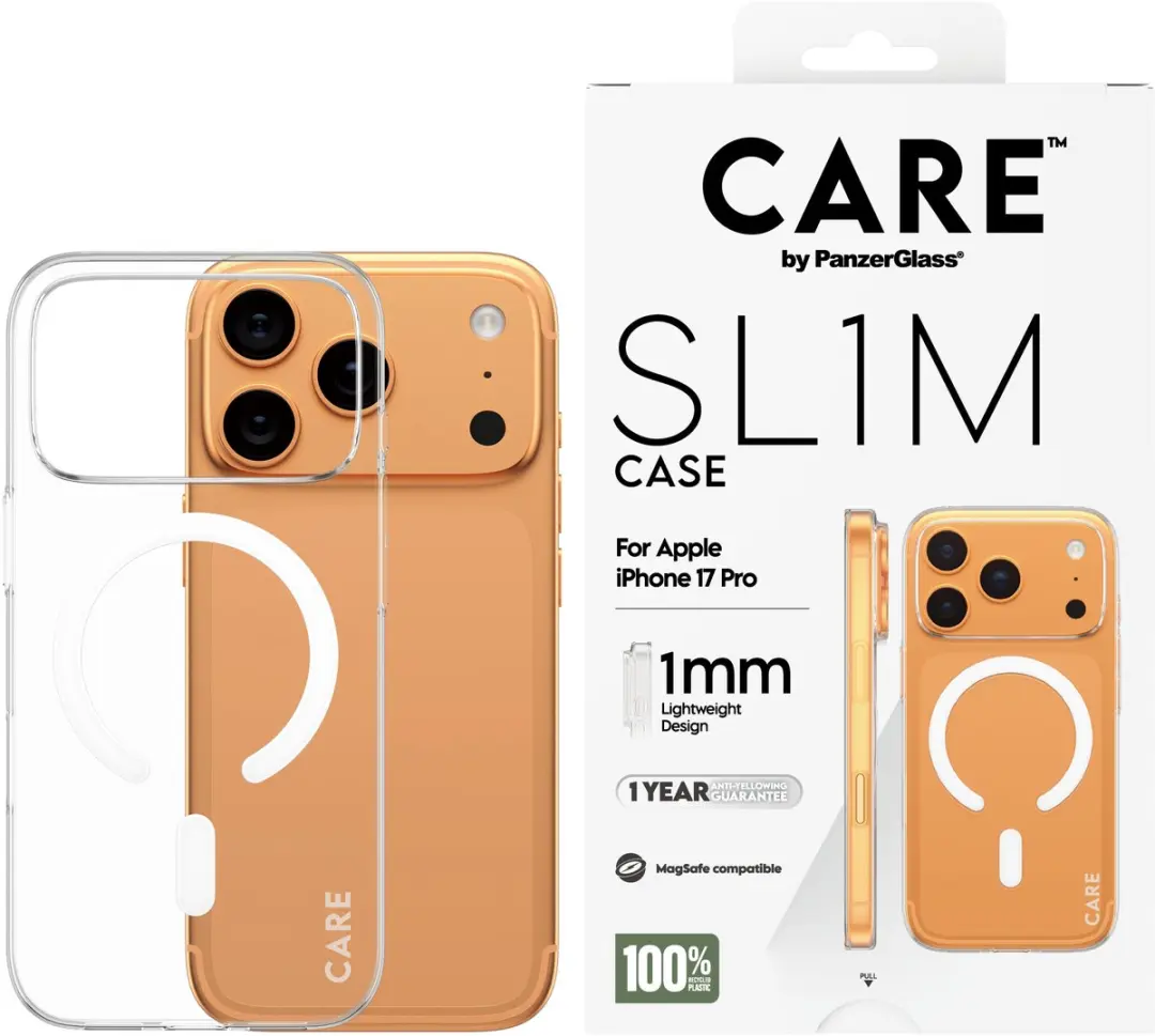 PanzerGlass CARE SL1M Hoesje iPhone 17 Pro - Transparant - afbeelding 4 van 6