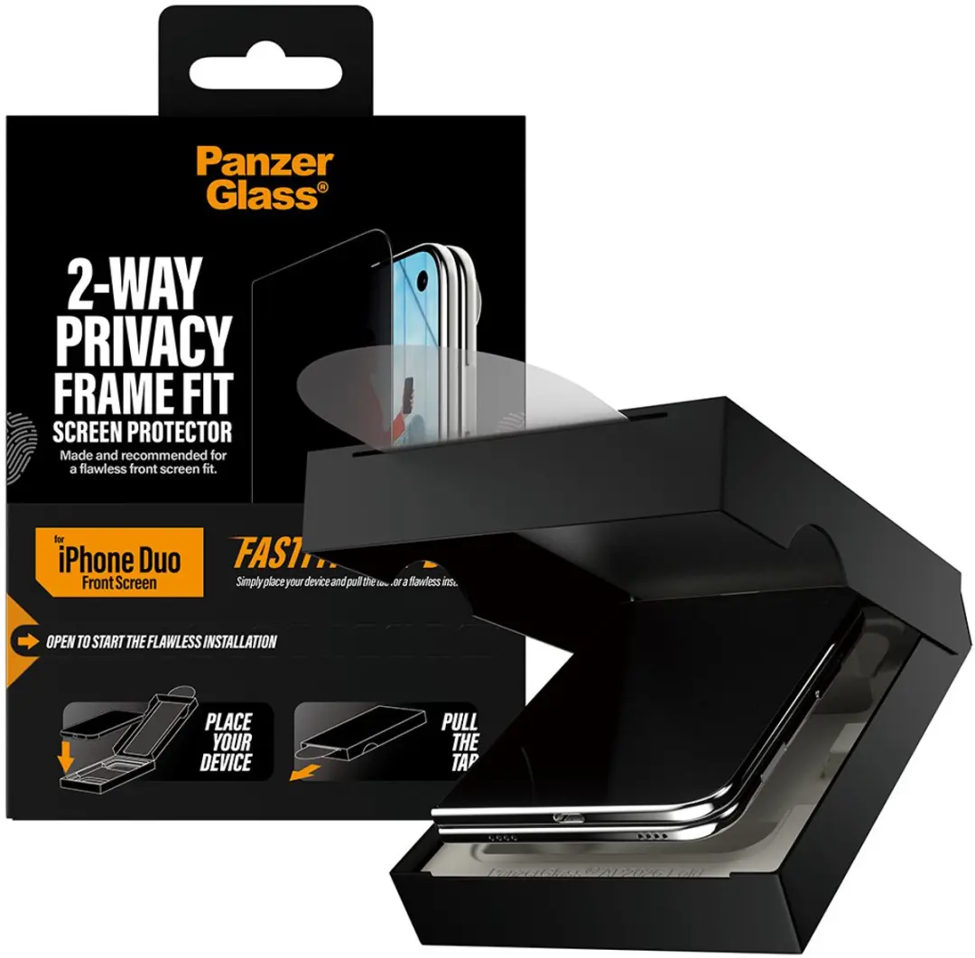 PanzerGlass PG56680 Privacy Screenprotector iPhone Duo - afbeelding 5 van 6