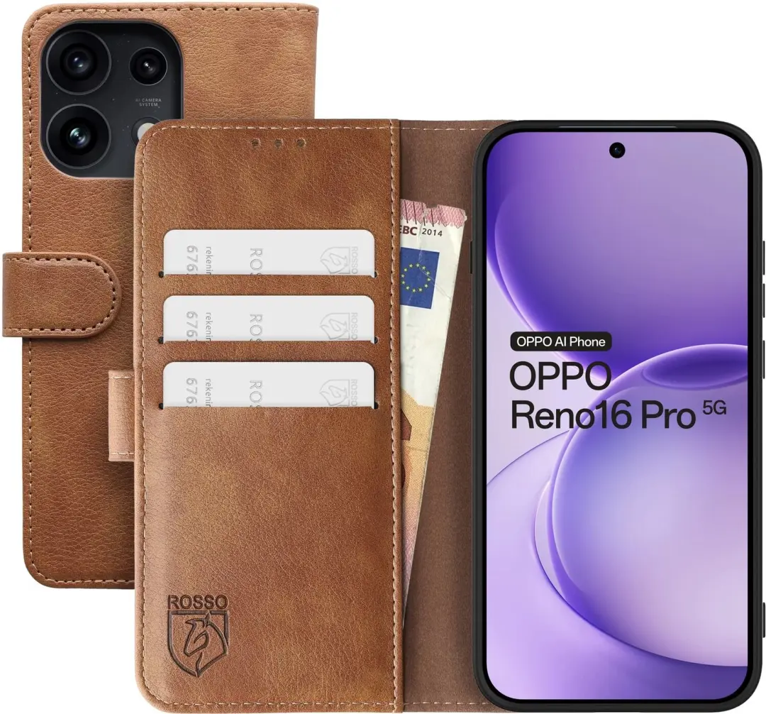 Rosso Element Oppo Reno 16 Pro Wallet Hoesje
