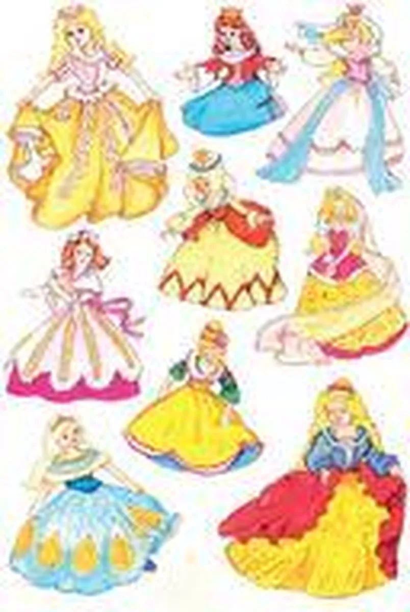 Herma 3461 Stickers Décor Prinsessen - 27 Stuks