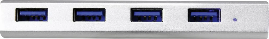 Renkforce RF-3703155 USB 3.0 Hub 4 Poorten - Aluminium
