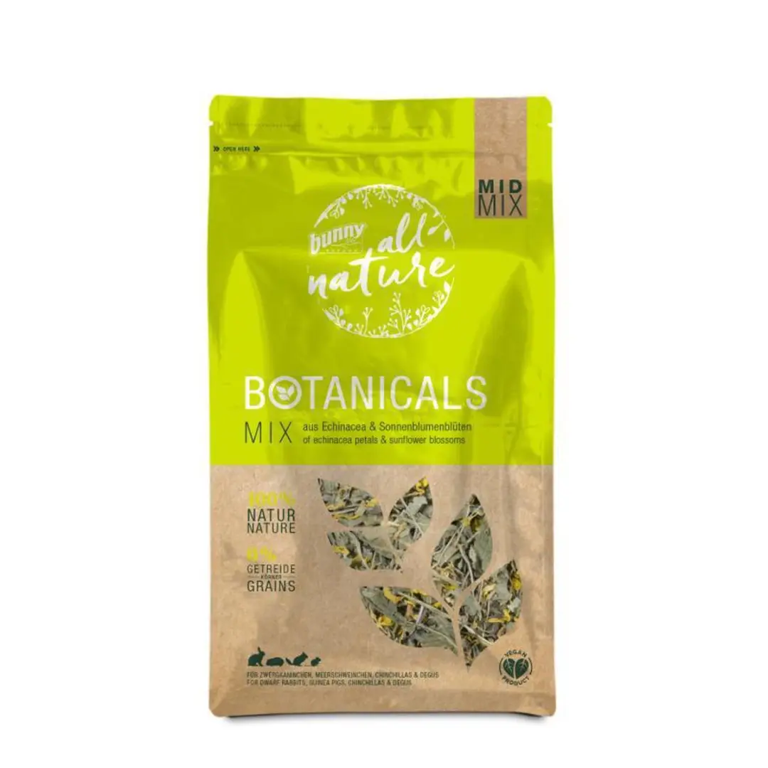 Bunny Nature Botanicals Konijnensnack Zonnehoed - Zonnebloem 140 gr - afbeelding 2 van 2