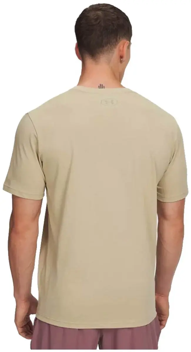 Under Armour ABC Camo Boxed Logo T-Shirt - Bruin - afbeelding 2 van 3