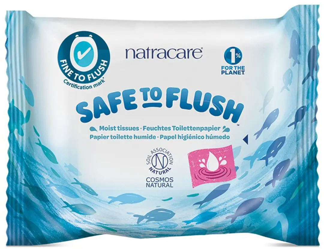 Natracare Vochtig Toiletpapier 30 Stuks - afbeelding 2 van 3