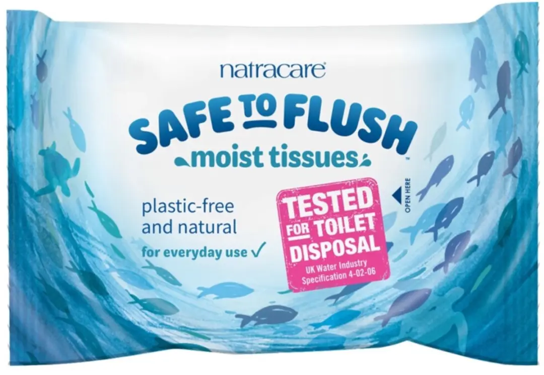 Natracare Vochtig Toiletpapier 30 Stuks