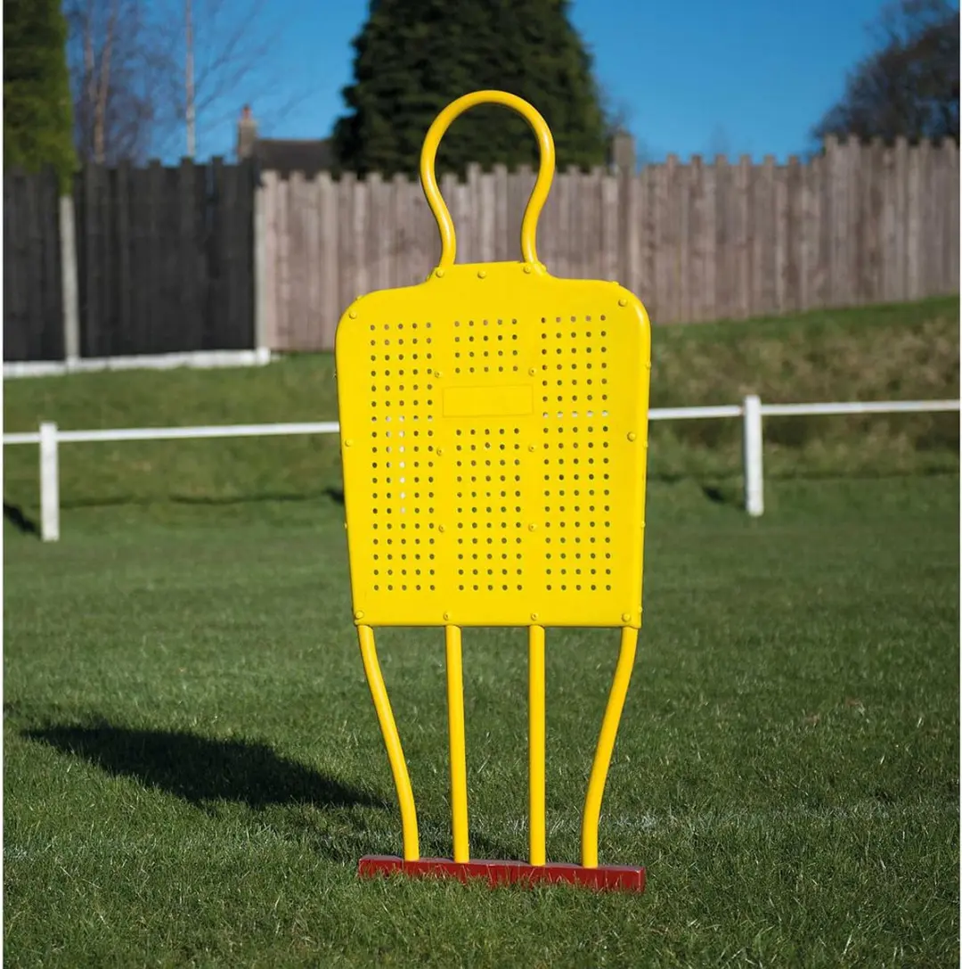 Precision Pro Trainingsdummy Junior - Geel - 3 stuks met draagtas - afbeelding 2 van 2
