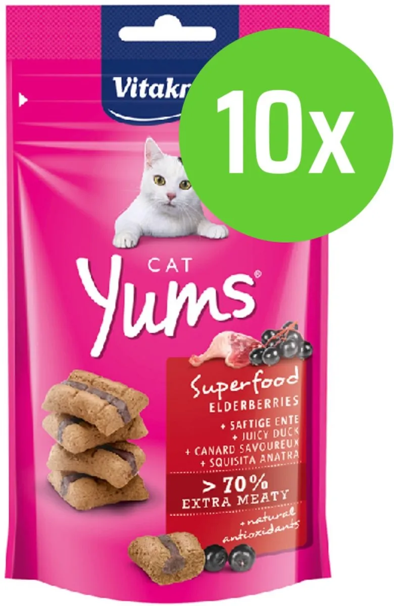 Vitakraft Cat Yums Superfood Vlierbessen
