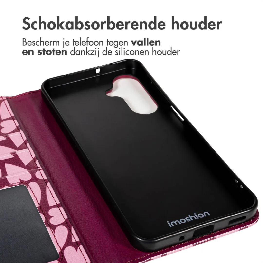 Imoshion Galaxy A26 Hoesje - 3 Pasjes - Hearty Blush