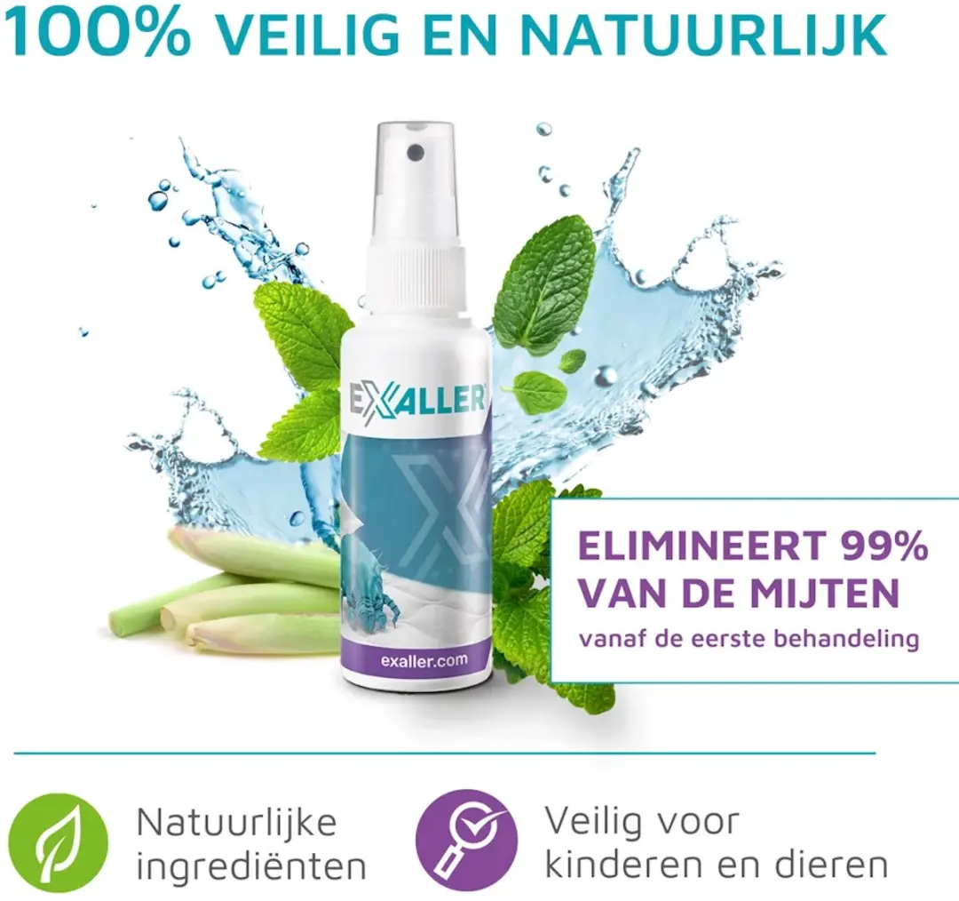 ExAller Anti-Huisstofmijt Spray - 300ml - afbeelding 4 van 6