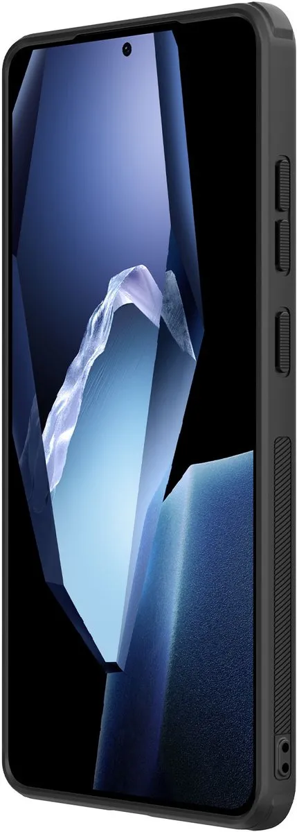 Nillkin OnePlus 13R Hoesje - Super Frosted Shield - Zwart