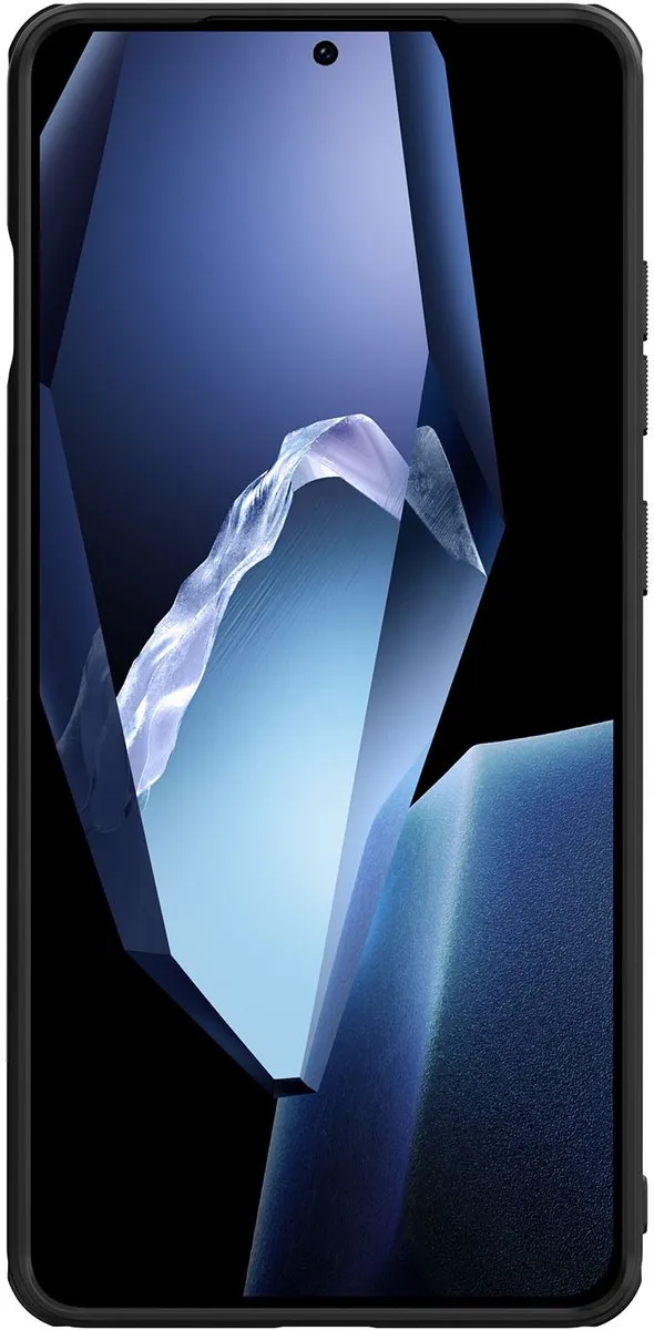 Nillkin OnePlus 13R Hoesje - Super Frosted Shield - Zwart