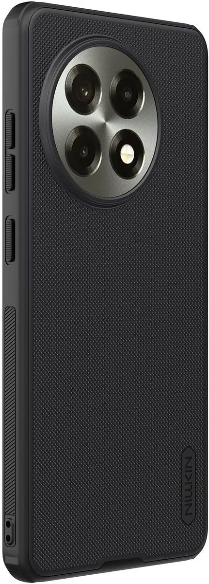 Nillkin OnePlus 13R Hoesje - Super Frosted Shield - Zwart