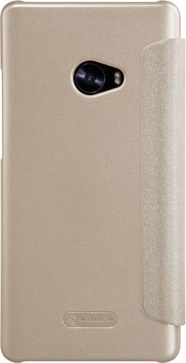 Nillkin New Sparkle S-View Book Case Xiaomi Note 2 - Goud - afbeelding 2 van 6