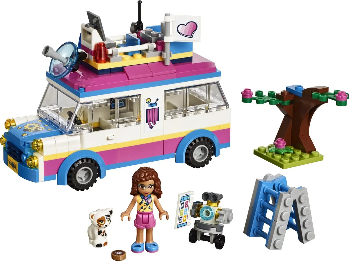 LEGO Friends Olivia Missievoertuig 41333 - Multicolor - afbeelding 3 van 6