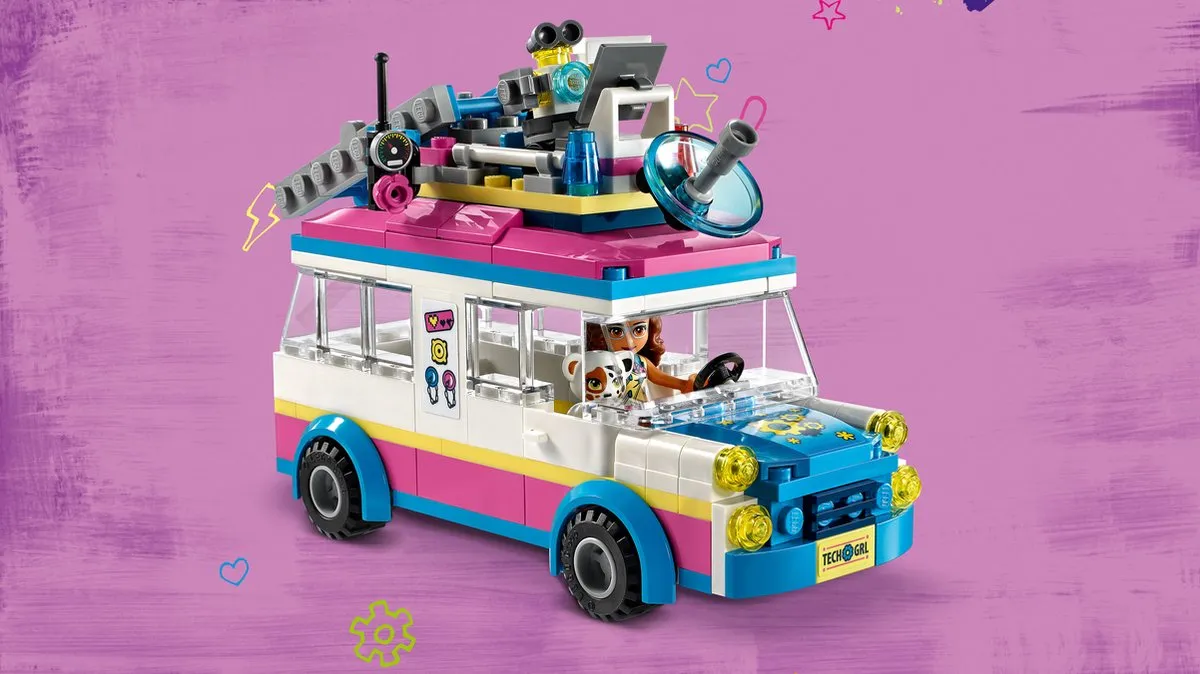 LEGO Friends Olivia Missievoertuig 41333 - Multicolor - afbeelding 5 van 6