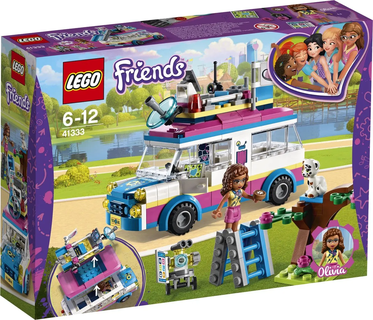 LEGO Friends Olivia Missievoertuig 41333
