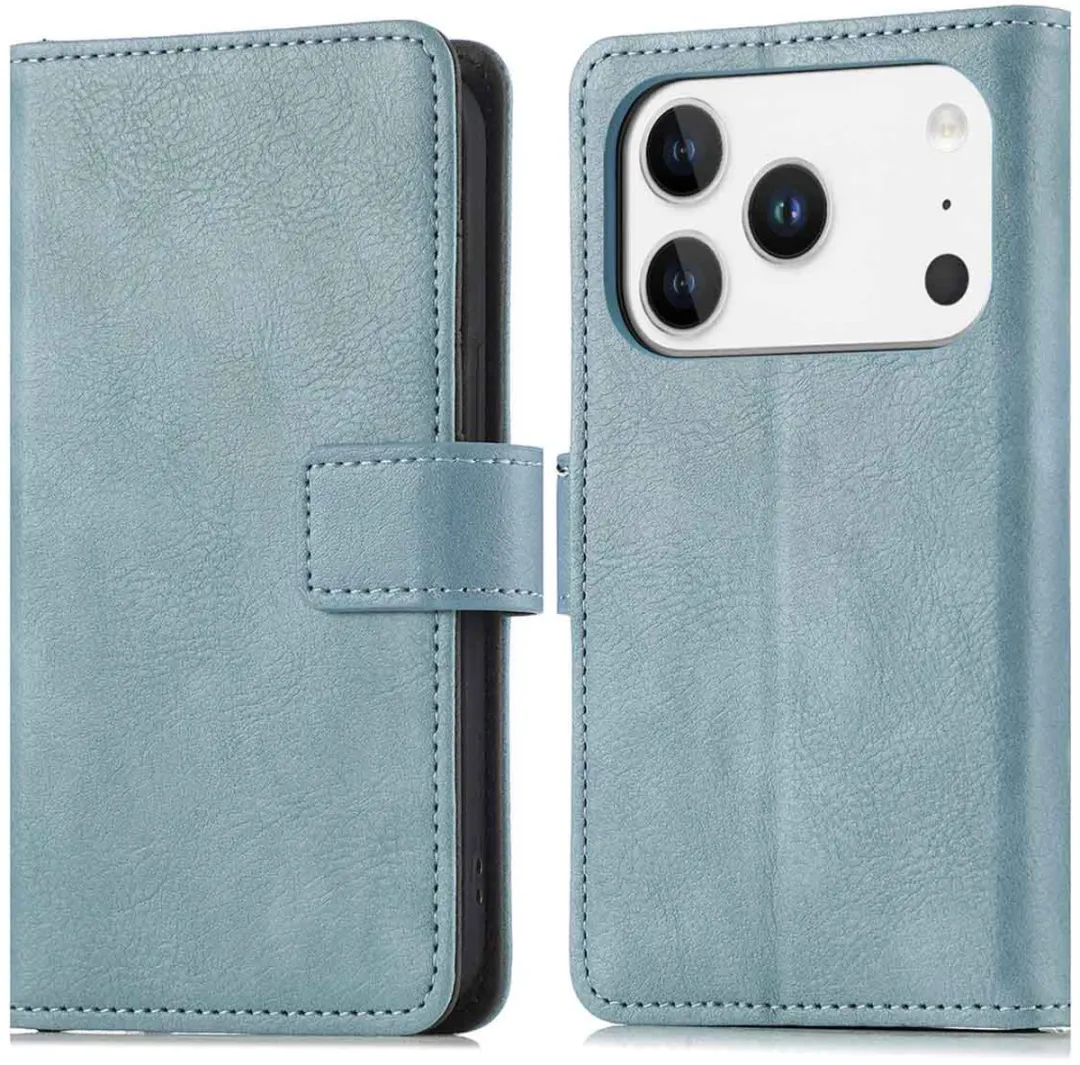 Imoshion Hoesje iPhone 17 Pro Max Lichtblauw - 3 Pasjes