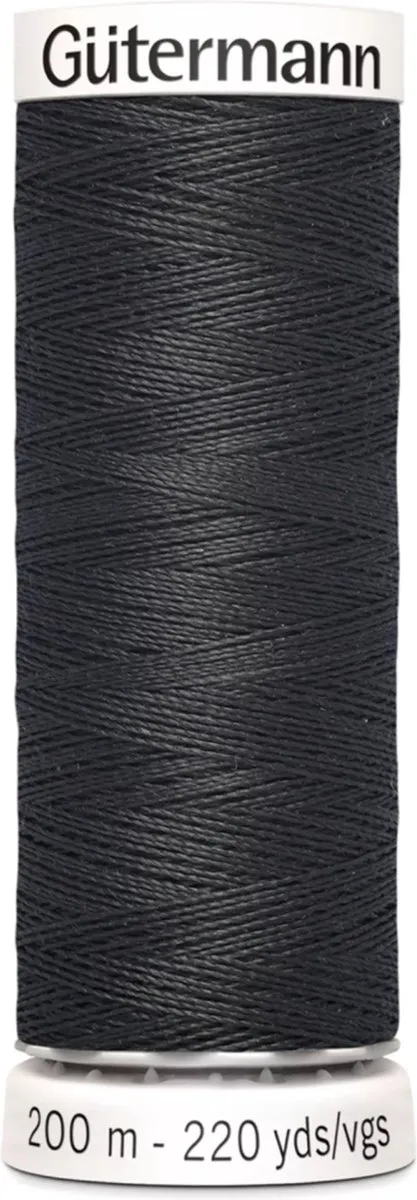 Gutermann Polyester Naaigaren 200m - Grijs