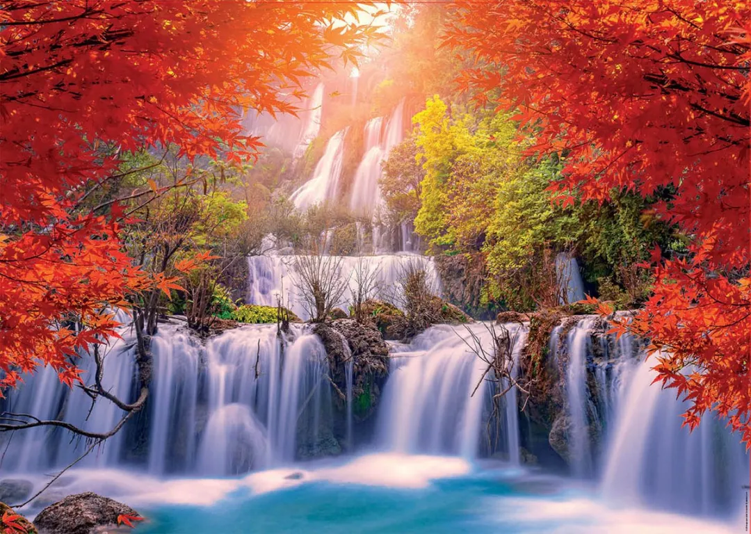 Educa Waterval in Thailand Puzzel 2000 Stuks - ED19280