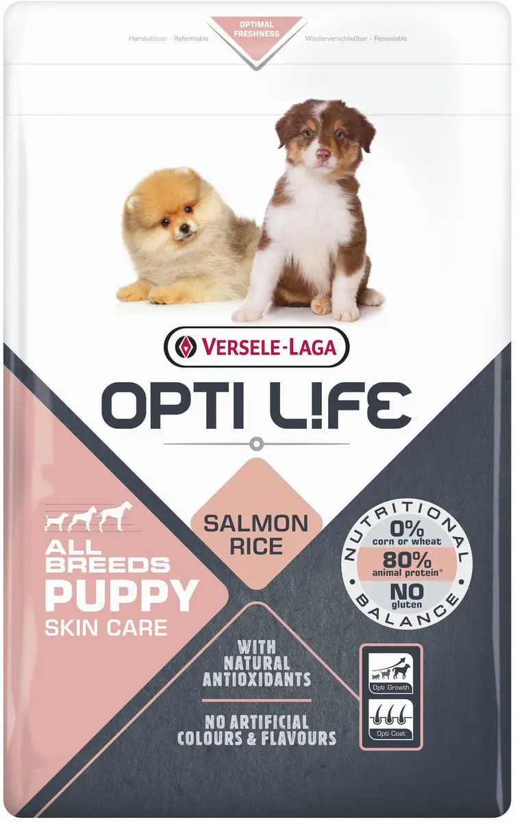 Versele-Laga Opti Life Puppy All Breeds Hondenvoer - 12,5kg - afbeelding 3 van 6