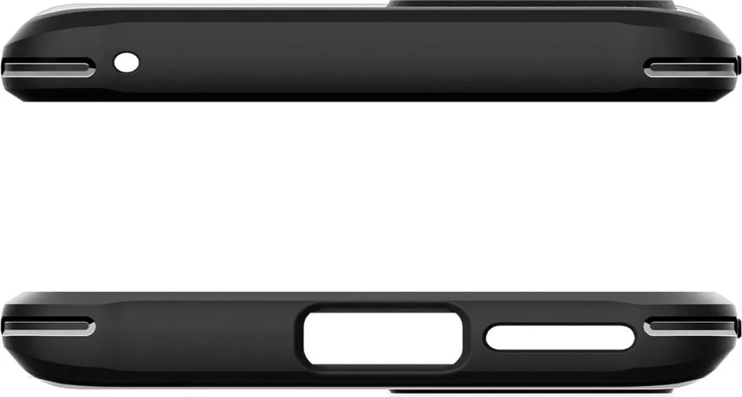 Spigen Rugged Armor ACS05544 Hoes - Motorola Edge 2022 - Zwart - afbeelding 6 van 6
