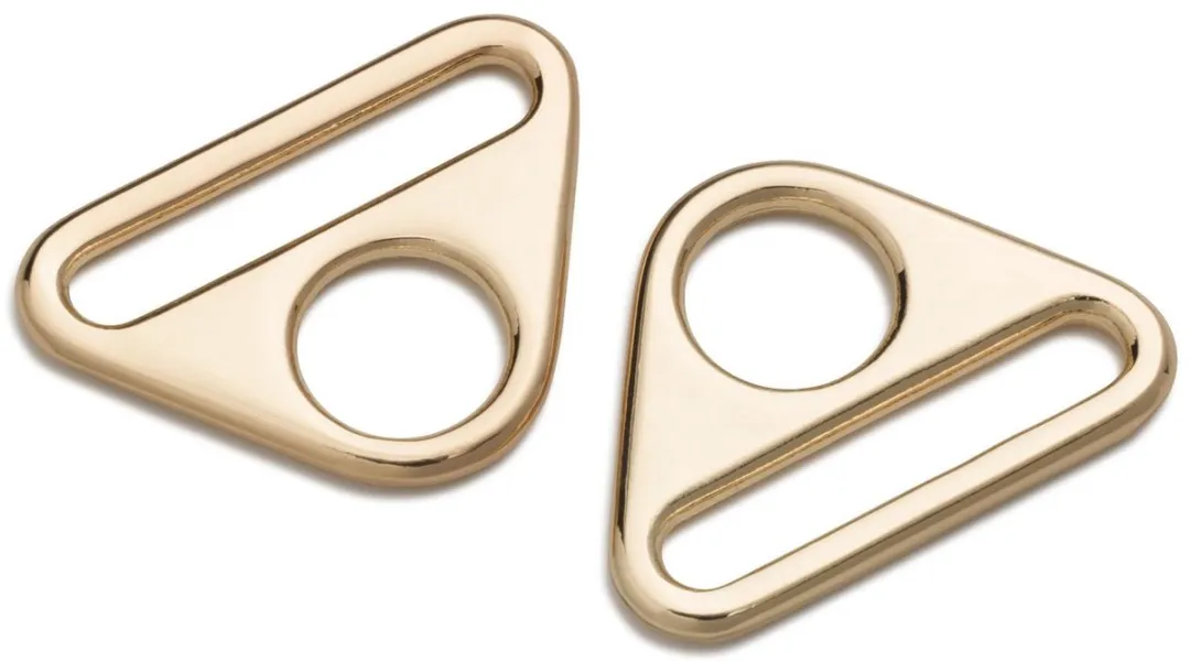 Prym Driehoek-ringen met gleuf 30mm