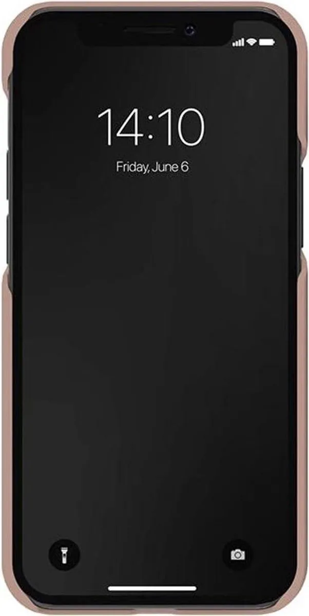 iDeal of Sweden Backcover Hoesje iPhone 12 Mini - Rose Smoke Croco