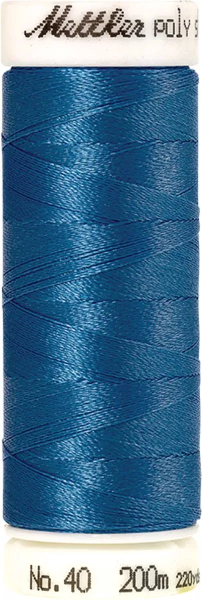 Amann Mettler Polysheen Borduurgaren 3815 - Blauw 200m