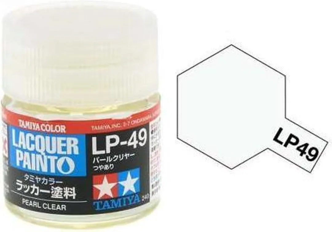 Tamiya LP-49 Pearl Clear Glansvernis 10ml