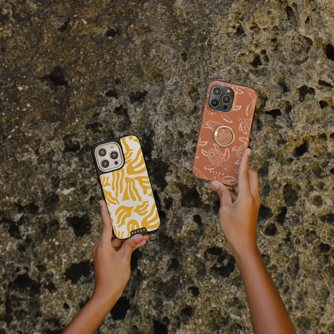 Burga Tough Case iPhone 15 Hoesje - Earth Shell - afbeelding 2 van 6