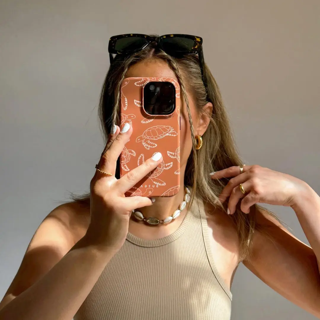 Burga Tough Case iPhone 15 Hoesje - Earth Shell - afbeelding 4 van 6