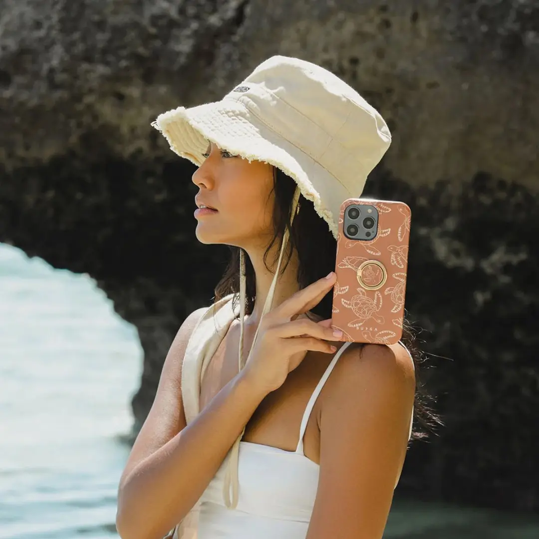 Burga Tough Case iPhone 15 Hoesje - Earth Shell - afbeelding 5 van 6