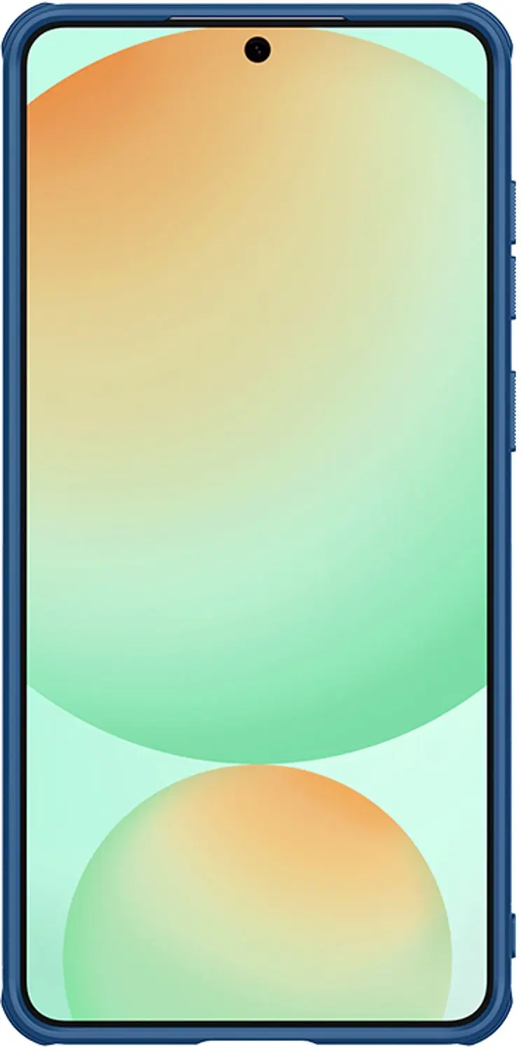 Nillkin Super Frosted Shield Pro Hoesje S25 Edge - Blauw - afbeelding 2 van 6