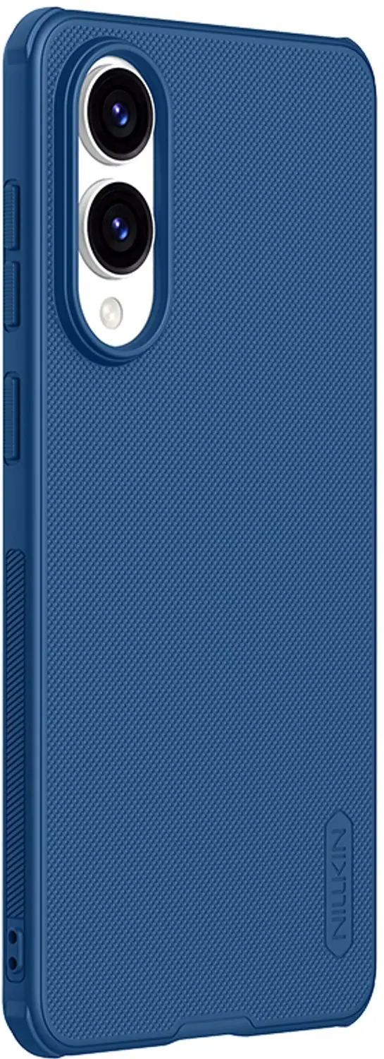 Nillkin Super Frosted Shield Pro Hoesje S25 Edge - Blauw - afbeelding 6 van 6