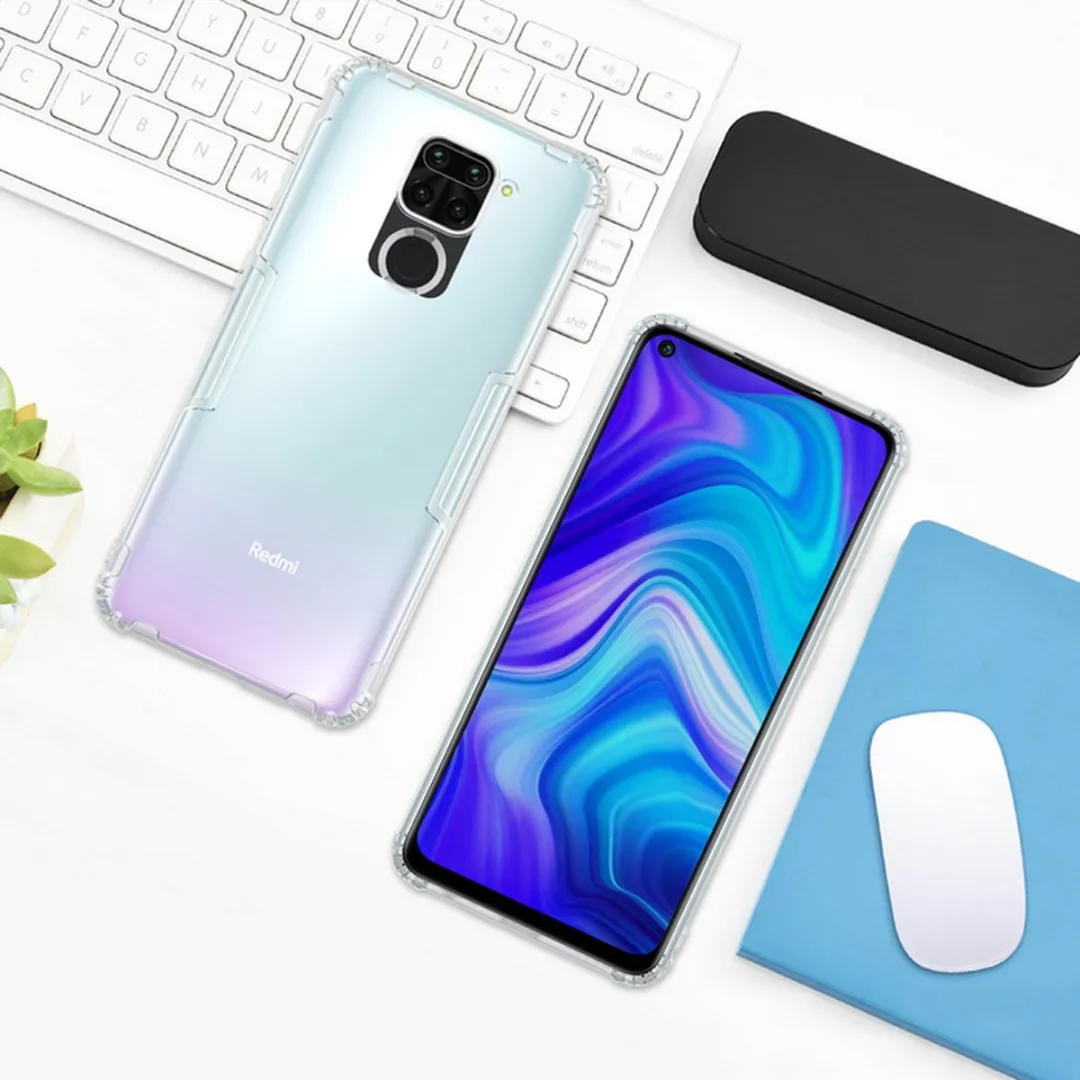Nillkin Nature TPU Hoes Xiaomi Redmi Note 9 - Transparant - afbeelding 4 van 4