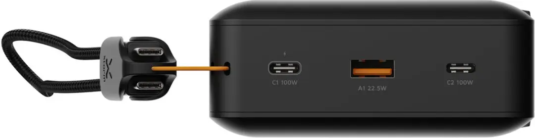 Xtorm NextGen XNG601W100 Powerbank 100W - Zwart - afbeelding 2 van 6
