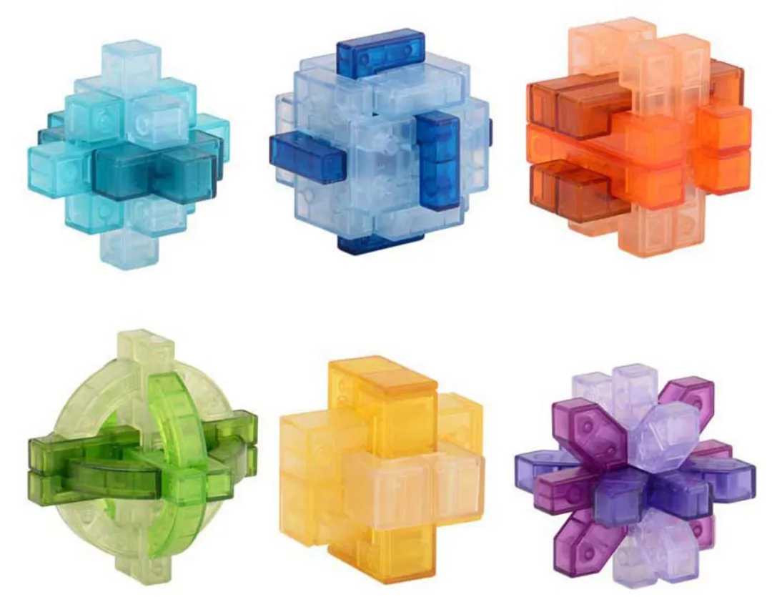 Johntoy 3D Puzzel Hersenkraker 25059 - Multicolor