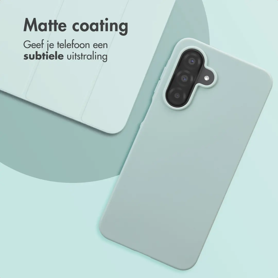 imoshion Color Backcover Samsung Galaxy A17/A18 hoesje - Saliegroen - afbeelding 2 van 5