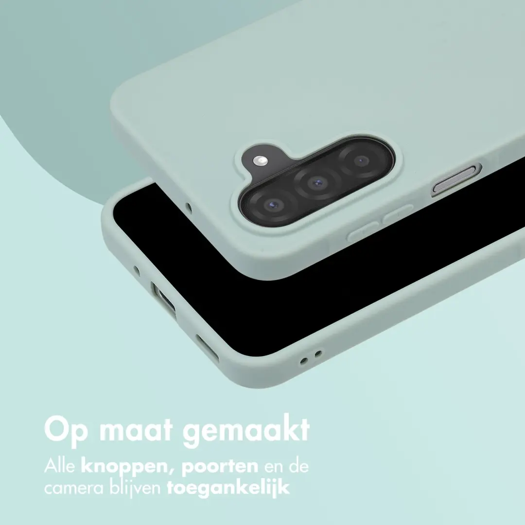imoshion Color Backcover Samsung Galaxy A17/A18 hoesje - Saliegroen - afbeelding 4 van 5