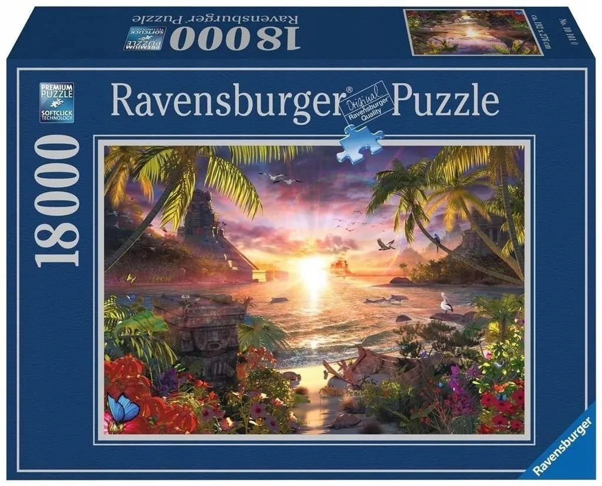 Ravensburger Paradijselijke Zonsondergang Puzzel 18.000 Stukjes - Multi