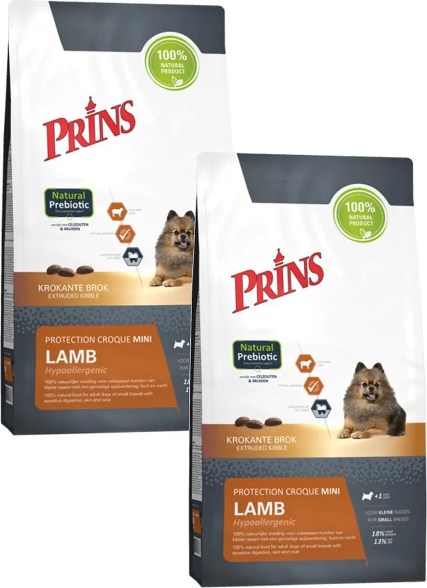 Prins Protection Croque Mini Lamb Hypoallergeen Hondenvoer