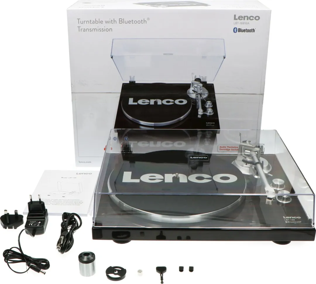 Lenco LBT-188WA Platenspeler - Bruin