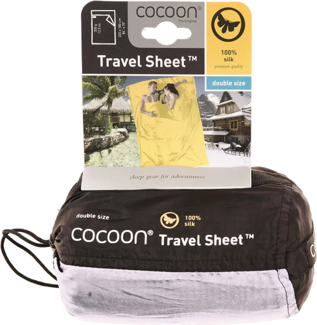 Cocoon TravelSheet Double Lakenzak - 100% Zijde - afbeelding 4 van 5