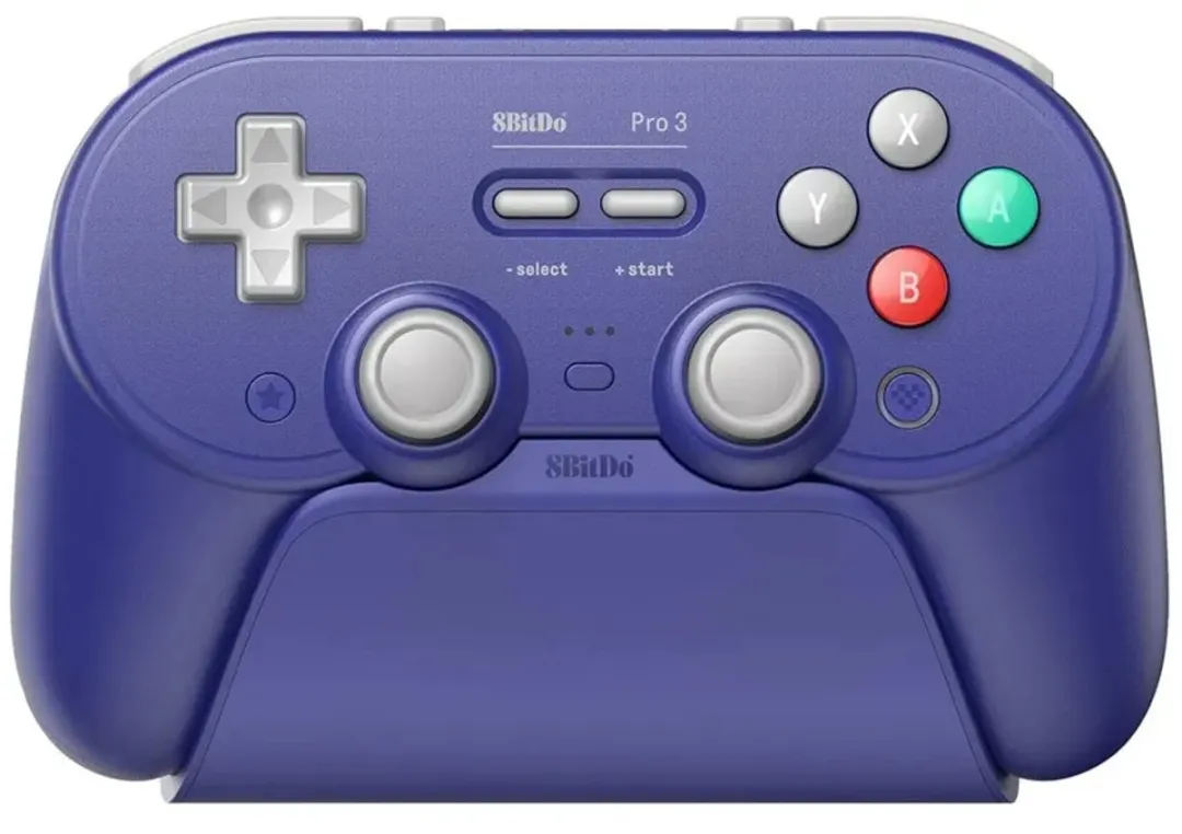 8BitDo Pro 3 Bluetooth Controller – Draadloze Gamepad – Nintendo Switch / Switch 2 / PC / Mac / Android / iOS – Bluetooth & 2.4 GHz & USB