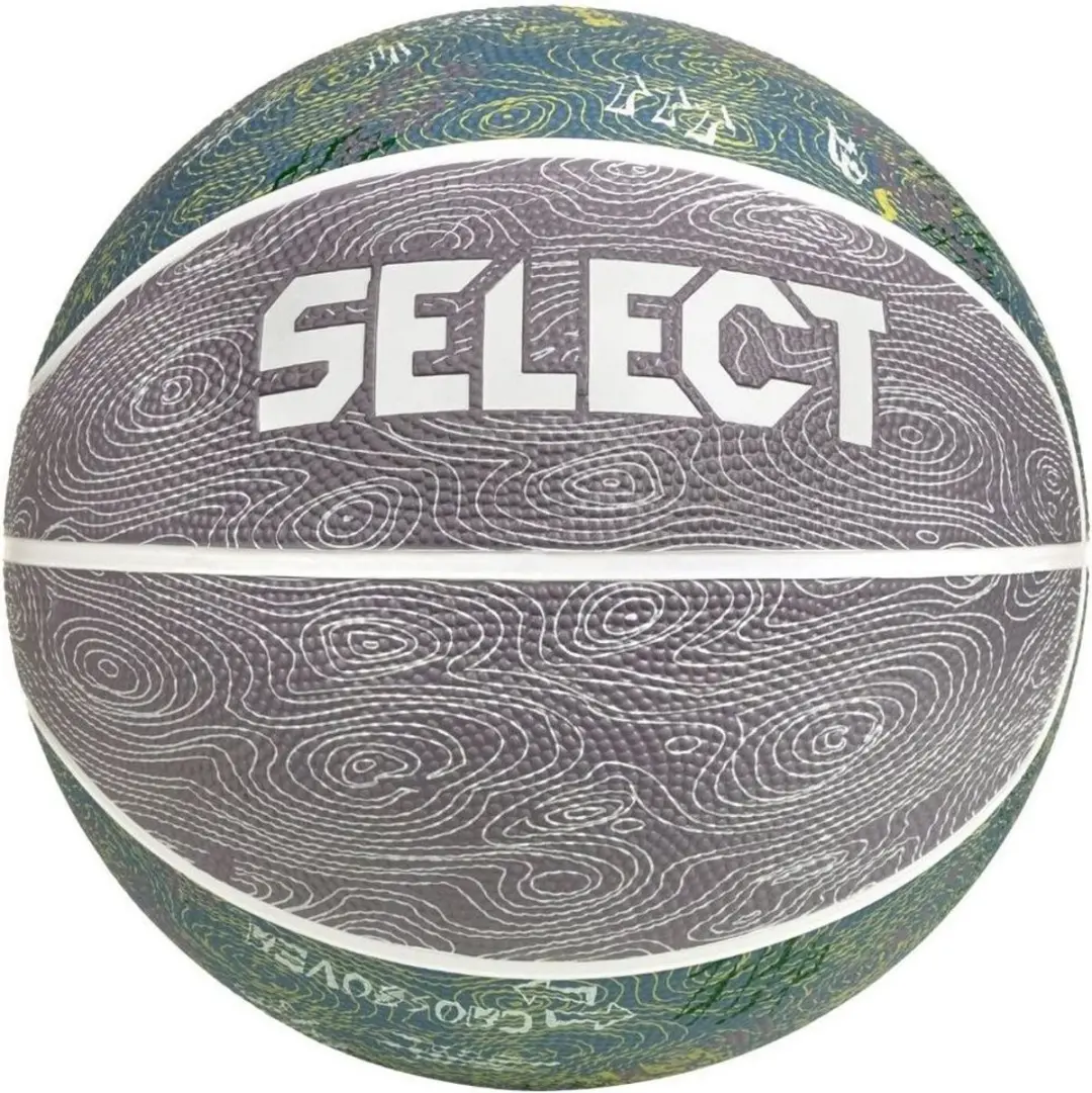 Select Street Basketball V23 Maat 7 - Blauw/Lila - afbeelding 3 van 3