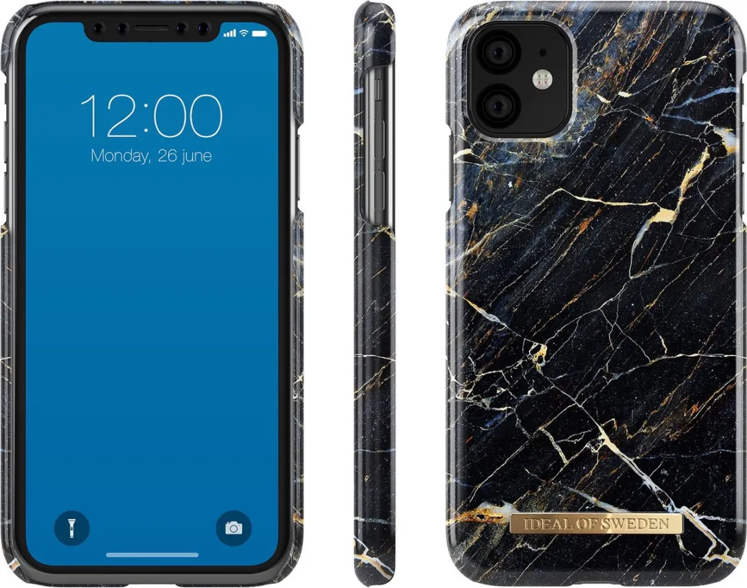 iDeal of Sweden iPhone 11 Backcover - Port Laurent Marble - IDFCA16-I1961-49 - afbeelding 6 van 6
