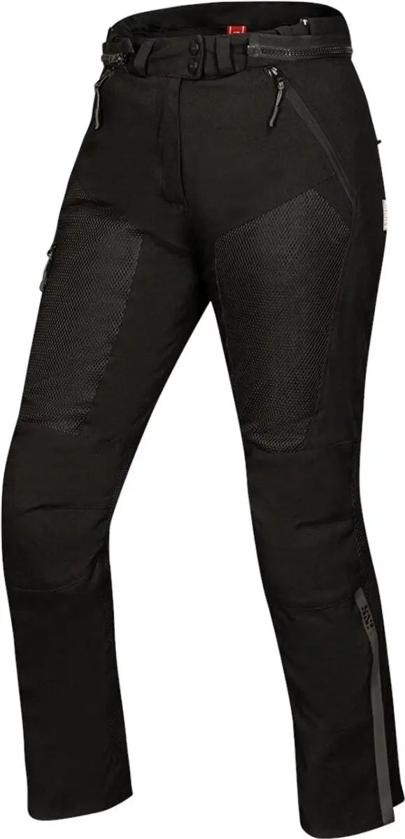 IXS Tourster-Big Air 1.0 Dames Zwart Textiele Motorbroek